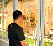 YP街机一飞冲天全站仪应用于福建南平市安丰水厂后山山体挡墙的变形监测 YP街机一飞冲天全站仪应用于福建南平市安丰水厂后山山体挡墙的变形监测